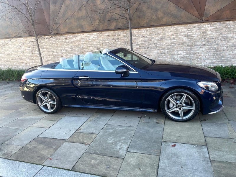 View MERCEDES-BENZ C CLASS 2.1 C220d AMG Line Cabriolet G-Tronic+ Euro 6 (s/s) 2dr