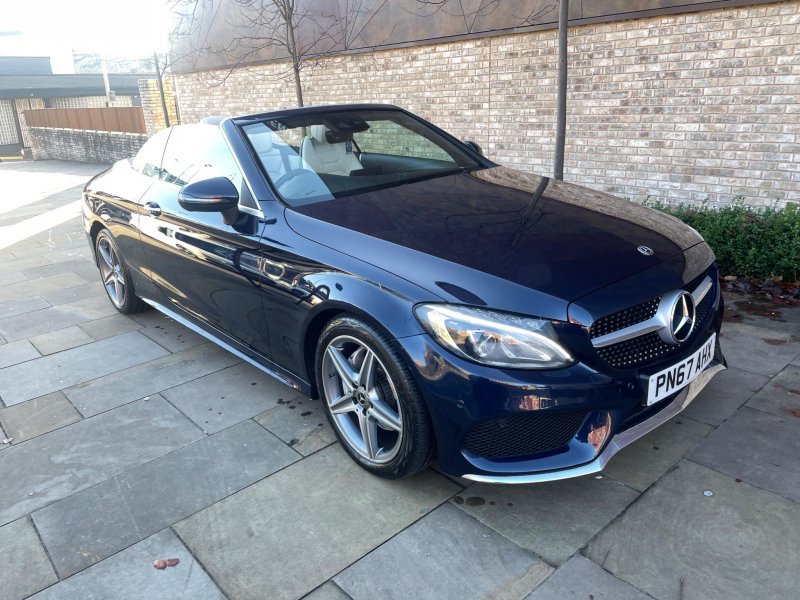View MERCEDES-BENZ C CLASS 2.1 C220d AMG Line Cabriolet G-Tronic+ Euro 6 (s/s) 2dr